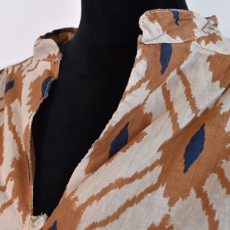 Blus Zara Inka BRUN - Nowomanslabel