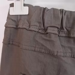 Stretchig Byxa med Spets TAUPE