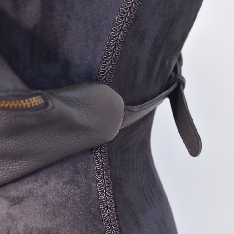 Belt Bag Ester DUSTY BLACK - The Moshi