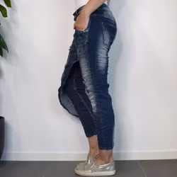 Jeans New York SLITEN BLÅ - Nowomanslabel