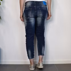 Jeans New York SLITEN BLÅ - Nowomanslabel