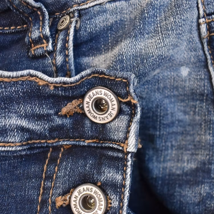 Jeans New York SLITEN BLÅ - Nowomanslabel