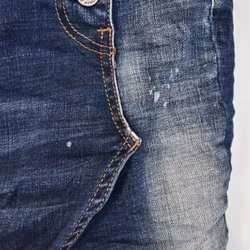 Jeans New York SLITEN BLÅ - Nowomanslabel