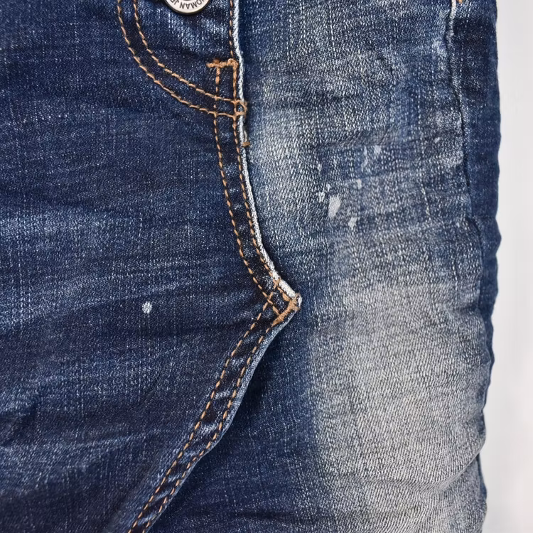 Jeans New York SLITEN BLÅ - Nowomanslabel