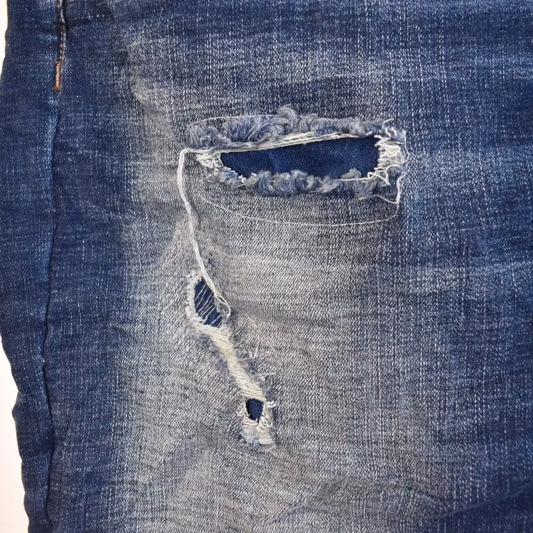 Jeans New York SLITEN BLÅ - Nowomanslabel