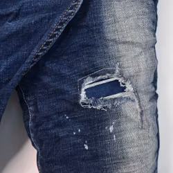Jeans New York SLITEN BLÅ - Nowomanslabel