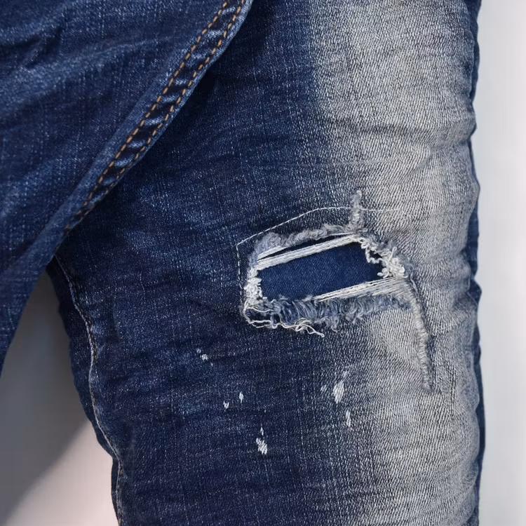 Jeans New York SLITEN BLÅ - Nowomanslabel