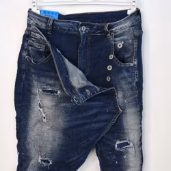 Jeans New York SLITEN BLÅ - Nowomanslabel