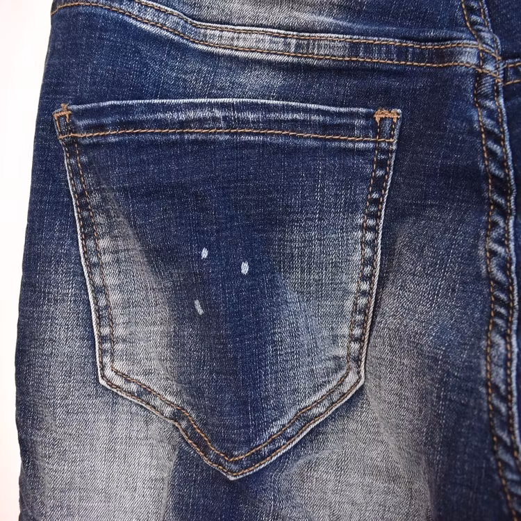 Jeans New York SLITEN BLÅ - Nowomanslabel