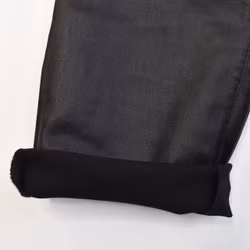 Jeans Vaxade med dekorativa knappar SVART - Place du Jour