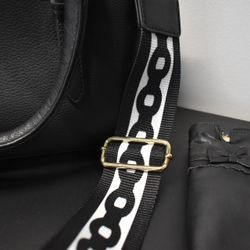 Axelrem Chain SVART/VIT