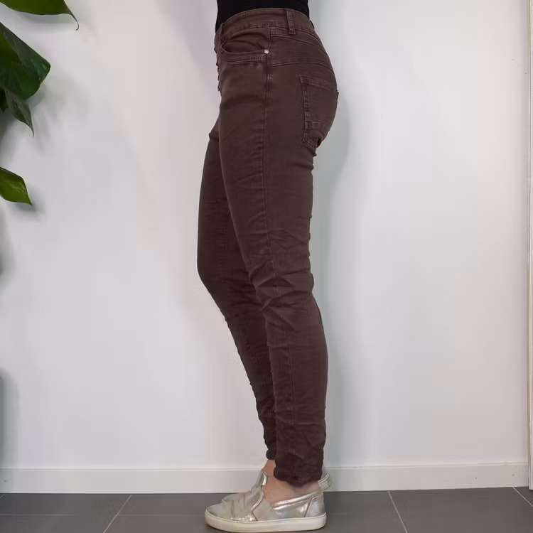 Jeans med knappar och gylf CHOCO - Newplay