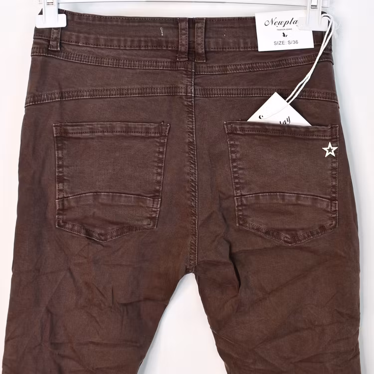Jeans med knappar och gylf CHOCO - Newplay
