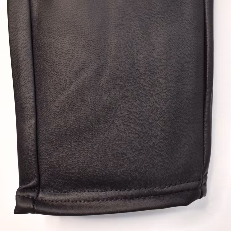 Leggings Konstskinn SVART