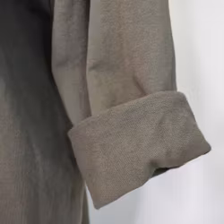 Bomullskofta med huva Peace KAKI
