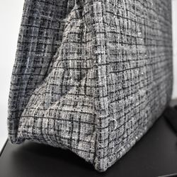 Shopper Quiltad GRÅ