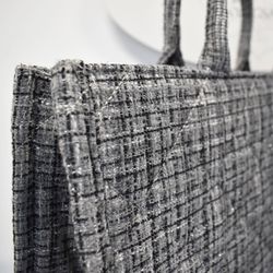 Shopper Quiltad GRÅ