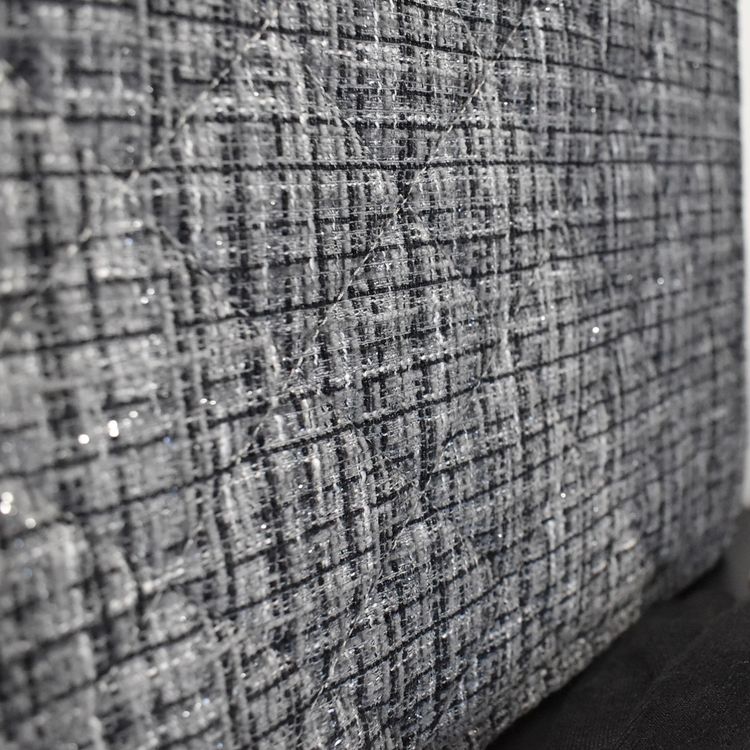 Shopper Quiltad GRÅ