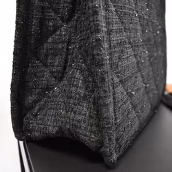 Shopper Quiltad SVART