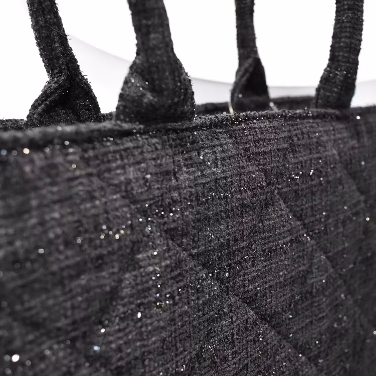 Shopper Quiltad SVART