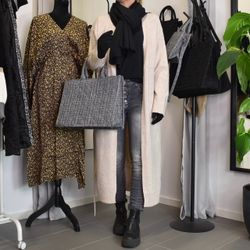 Shopper Quiltad GRÅ
