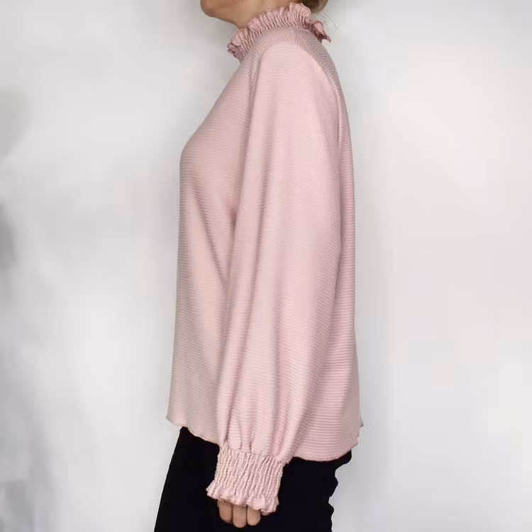 Blus Ribbad PUDERROSA