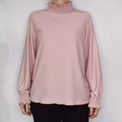 Blus Ribbad PUDERROSA