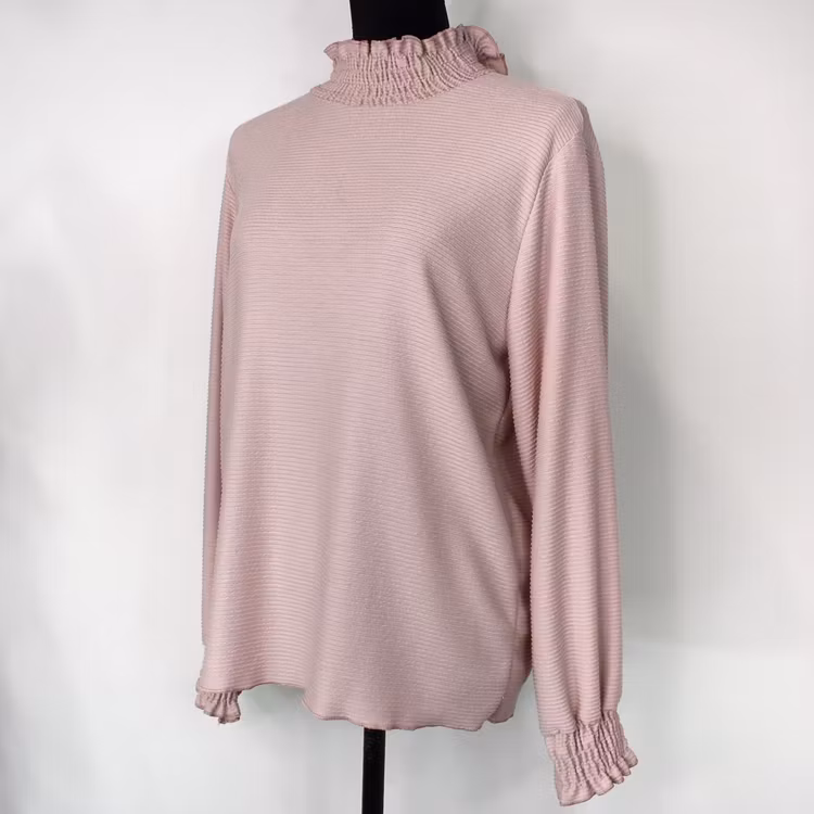 Blus Ribbad PUDERROSA