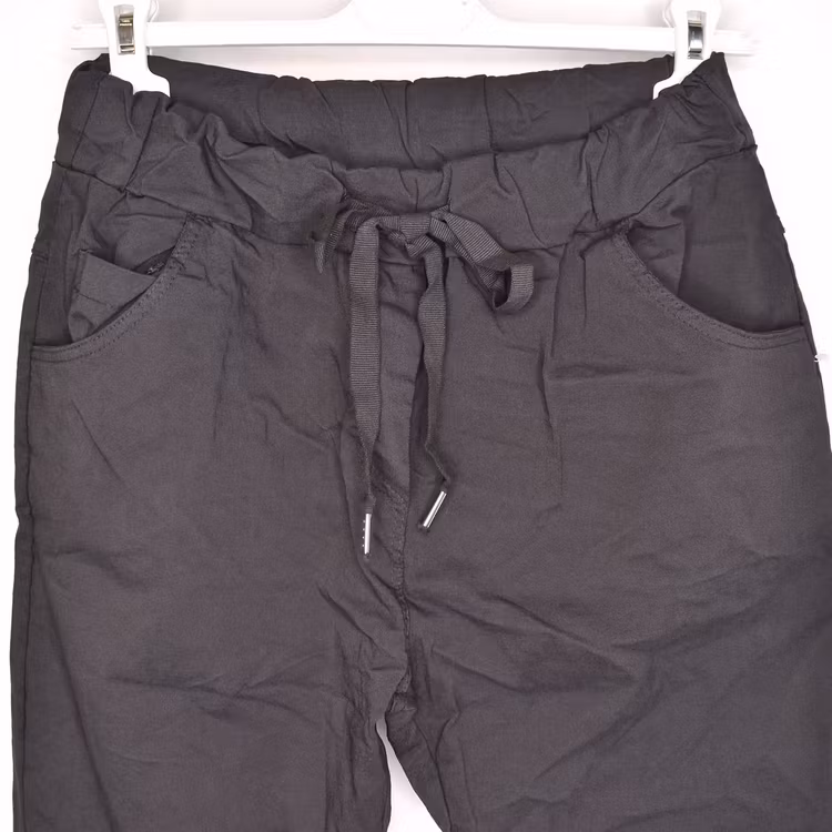 Stretchig Byxa MÖRKGRÅ