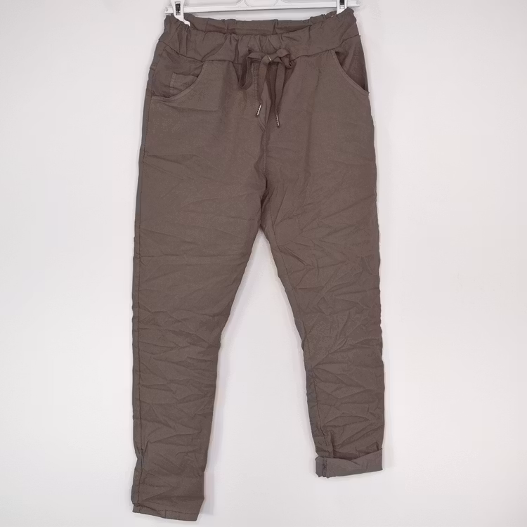 Stretchig Byxa TAUPE