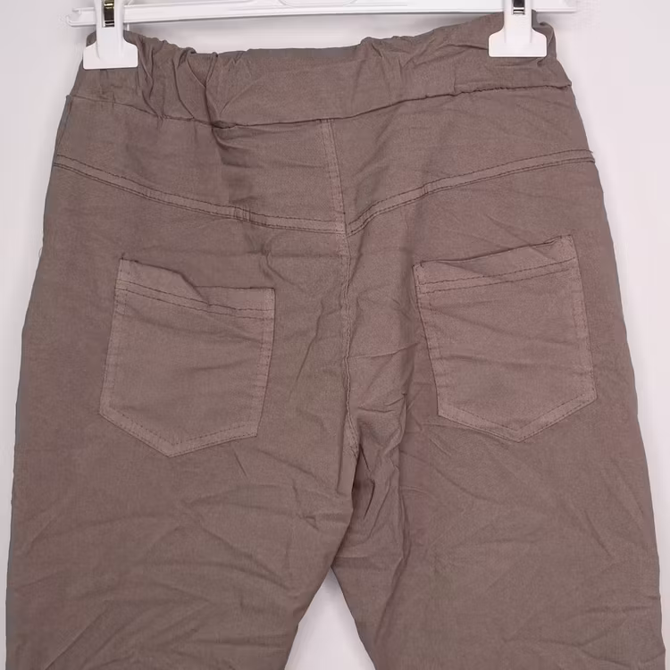 Stretchig Byxa TAUPE
