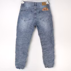 Korta Jeans med Fransar LJUS BLÅ - Place du Jour