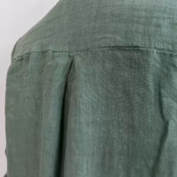 Lång skjortklänning i linne OCEAN