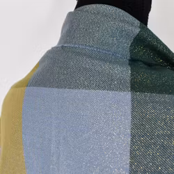 Halsduk Rutig Glitter MULTI