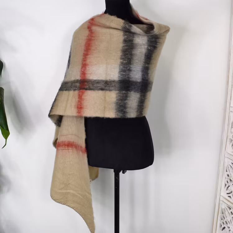 Halsduk Mönstrad BEIGE