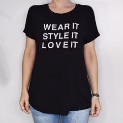 T-shirt Maddie SVART - Mix By Heart