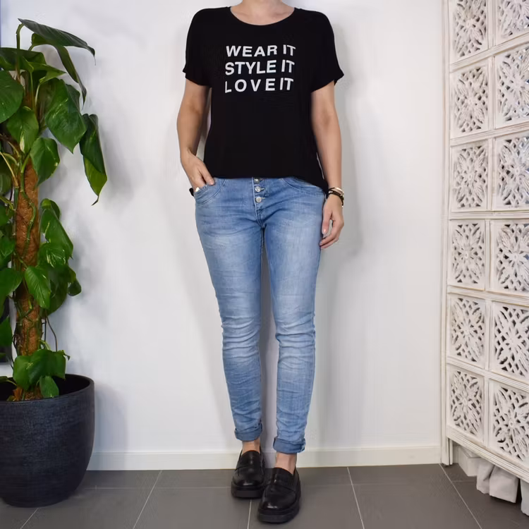 T-shirt Maddie SVART - Mix By Heart