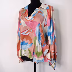 Blus Storblommig ROSA