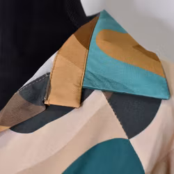 Blus Kira Retro TURKOS - Nowomanslabel