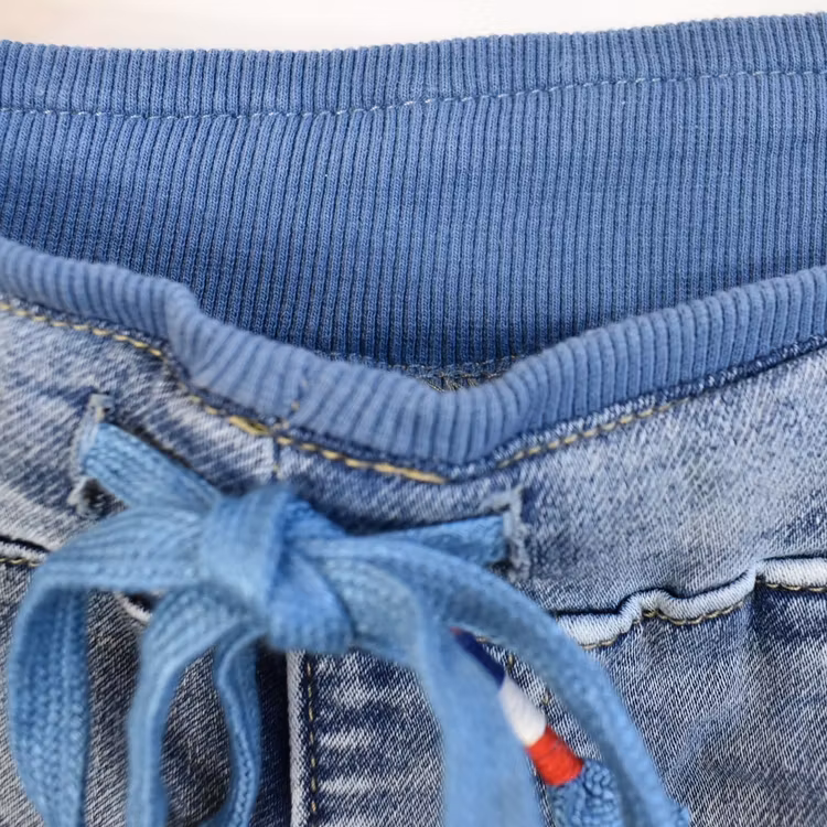 Jeans Jogger med resårmidja LJUS DENIM - Newplay