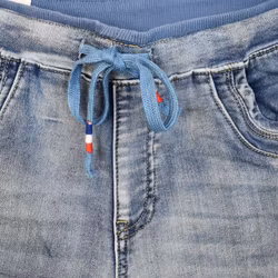 Jeans Jogger med resårmidja LJUS DENIM - Newplay