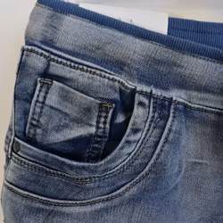 Jeans Jogger med resårmidja LJUS DENIM - Newplay