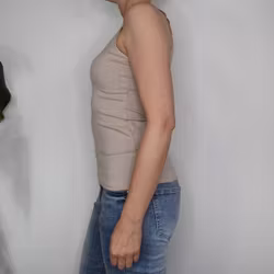 Linne med Spets NUDE