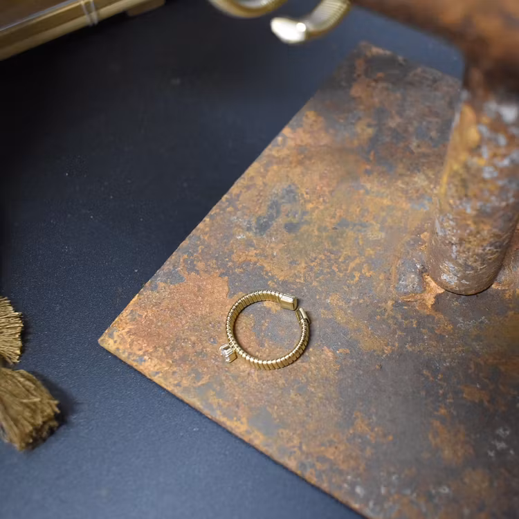 Ring Glitter GULD - Lolo&Yaya