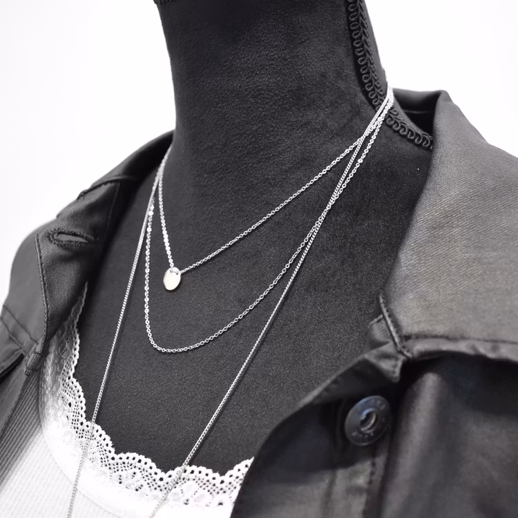 Halsband Fleur de Lys SILVER - Lolo&Yaya