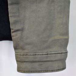 Jeansjacka med knappar MÖRK KAKI - Place du Jour