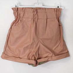 Shorts konstskinn APRIKOS - d´NADA