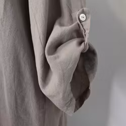 Skjorta Tone linnemix TAUPE - Mix By Heart