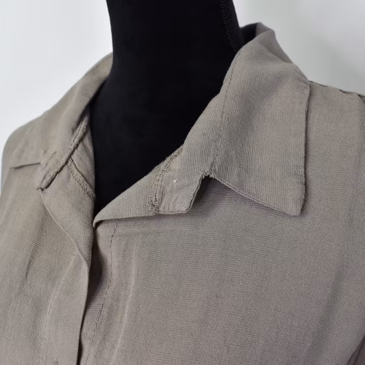 Skjorta Tone linnemix TAUPE - Mix By Heart