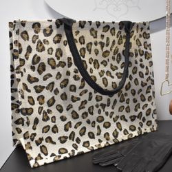 Shopper Stor Leo BEIGE